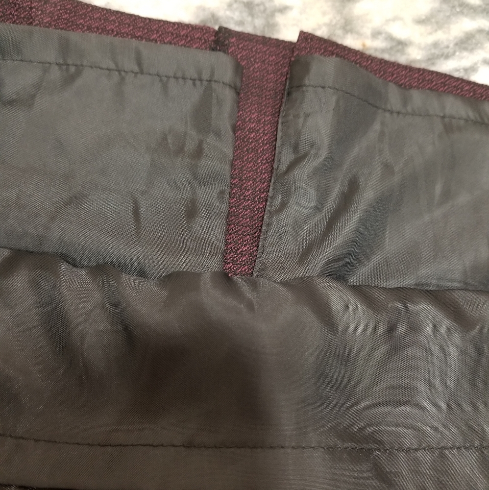 Worthington Career Pencil Skirt, size 4, plum/prpl - Picture 4 of 6